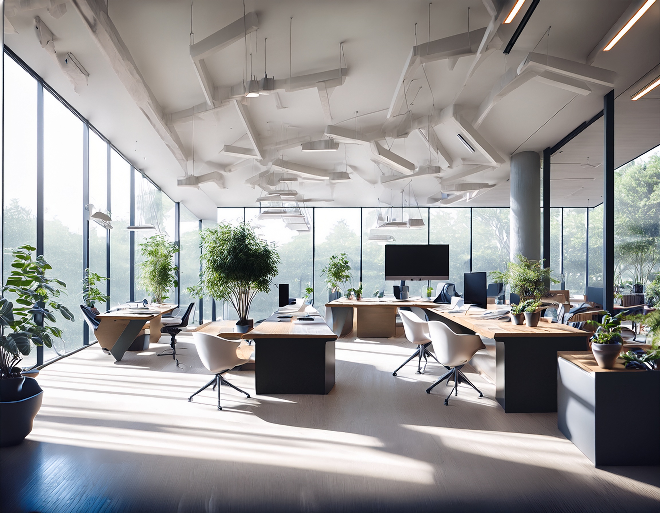 Elegante Büroräumlichkeiten der Steuerkanzlei Bernd Rumpf in Frankfurt am Main